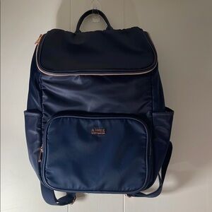 Aimee Kestenberg Blue Structured Backpack with Durable Fabric